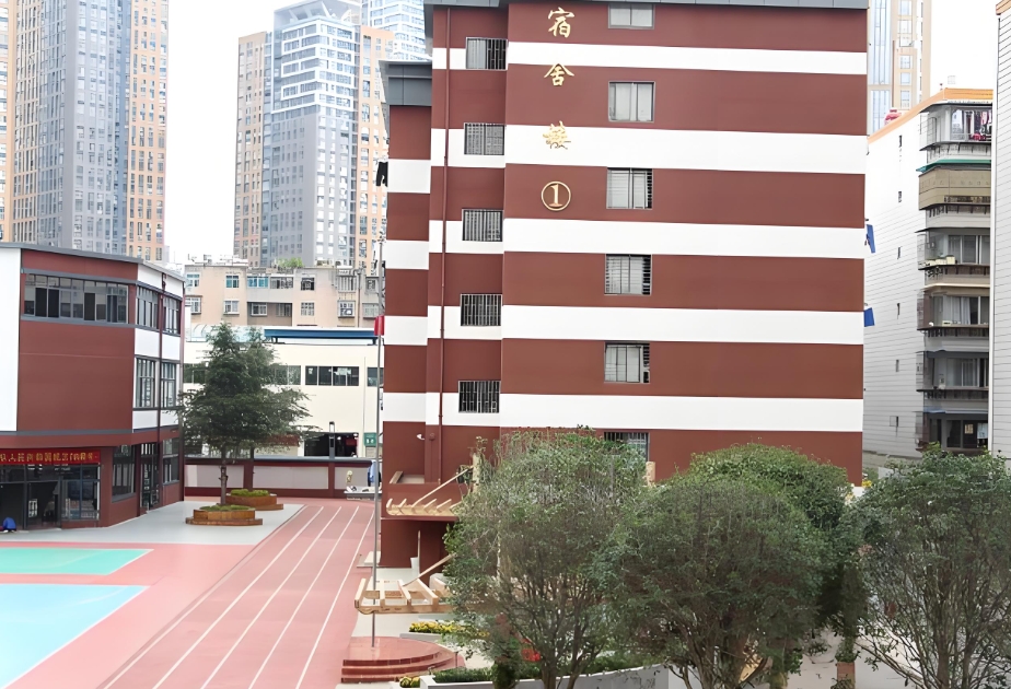 2025年云南省电子信息高级技工学校职教高考班校园环境：诗意学园，梦想摇篮